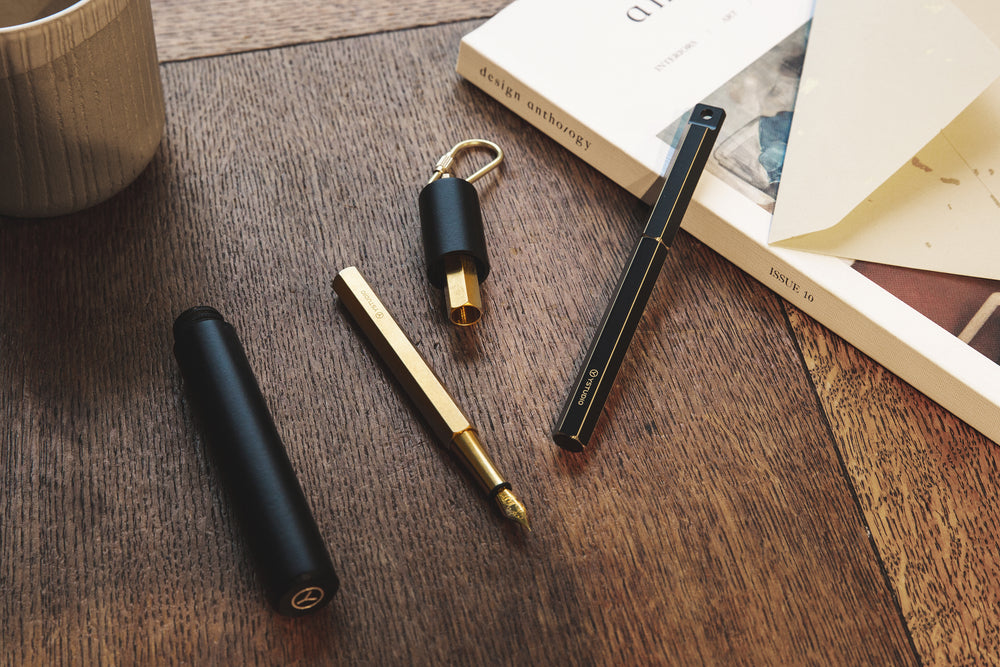 Classic Revolve-Portable Fountain Pen-Black