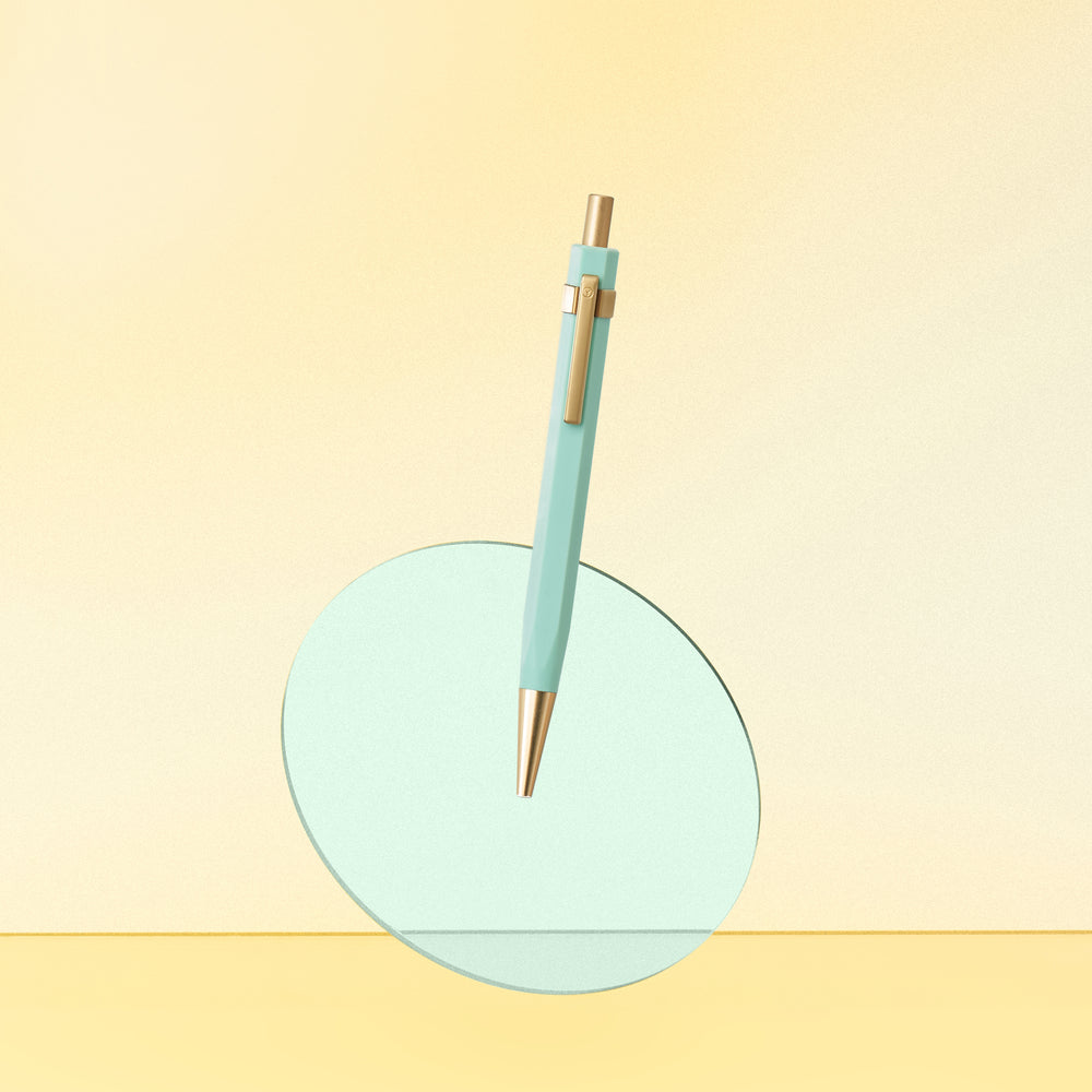 Glamour Evolve - Ocean Sustainable Ballpoint Pen -  Teal Green